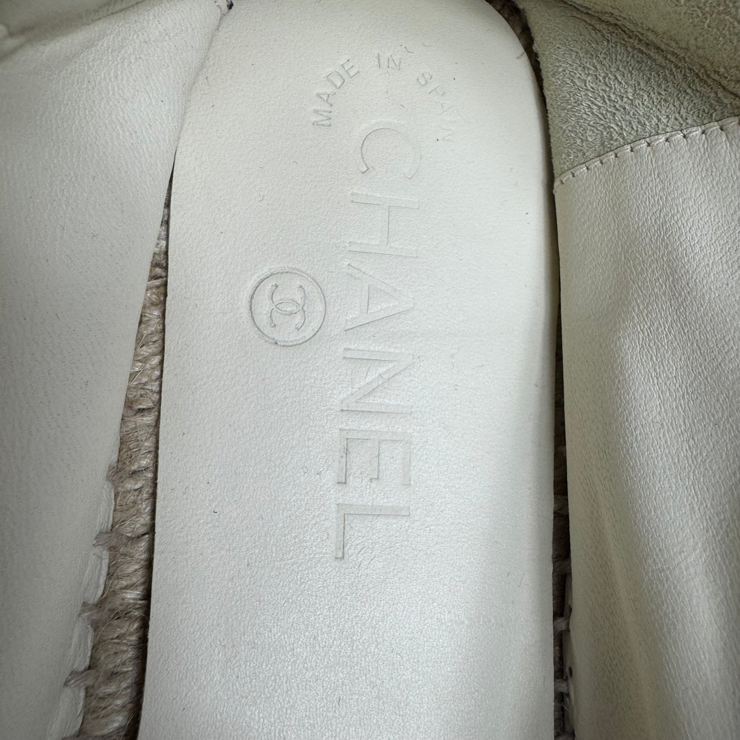 Chanel Espadrilles Canvas/Stoff in Pink mit schwarzer Zehenkappe Gr. 40