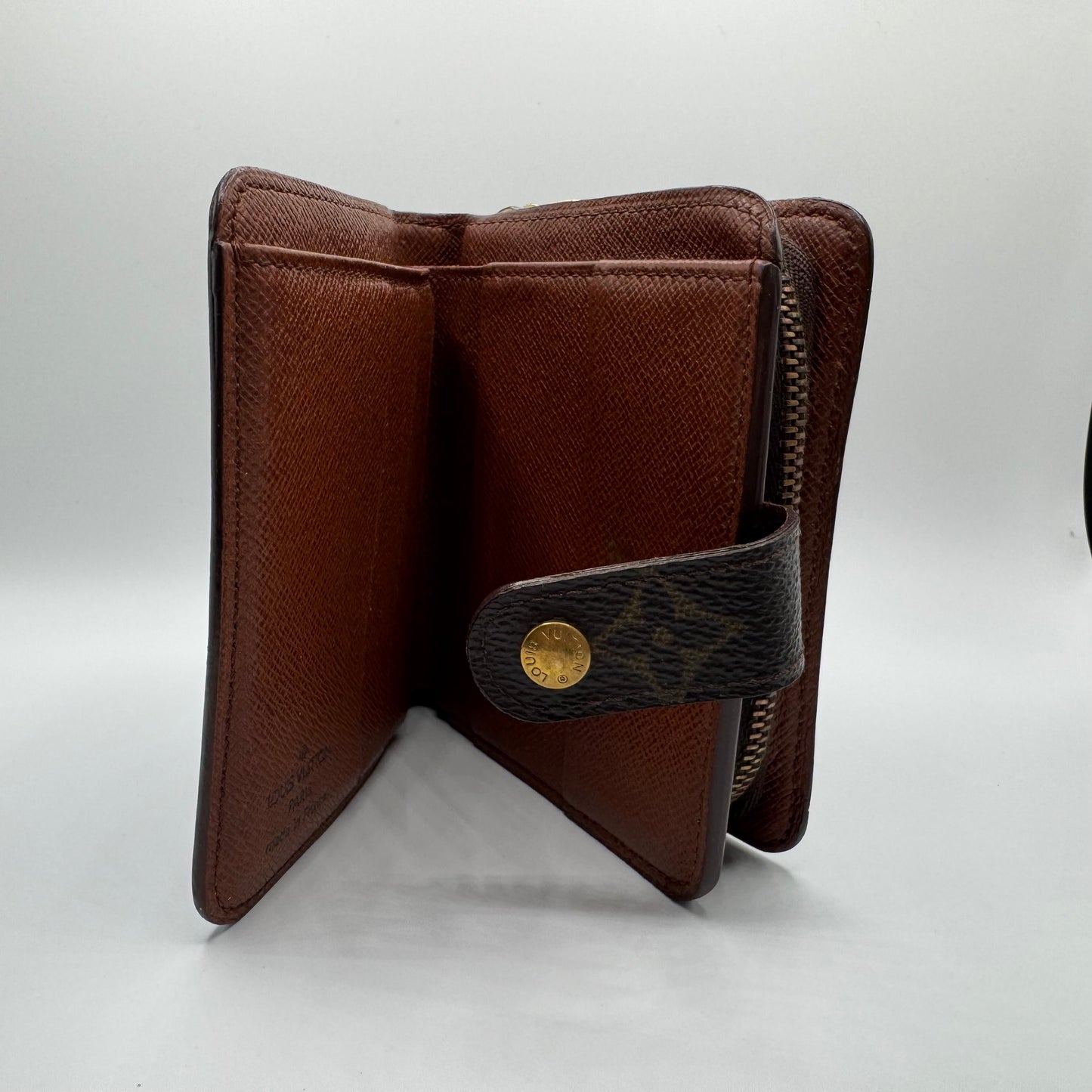 Louis Vuitton Monogram Compact Zip Rundum-Reißverschluss – Monogram Canvas