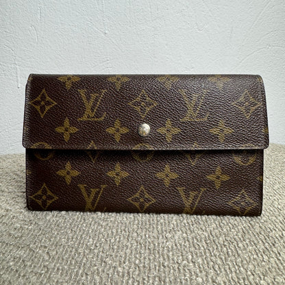 Louis Vuitton Sarah Trifold Geldbeutel – Monogram Canvas (MI874, 1987)