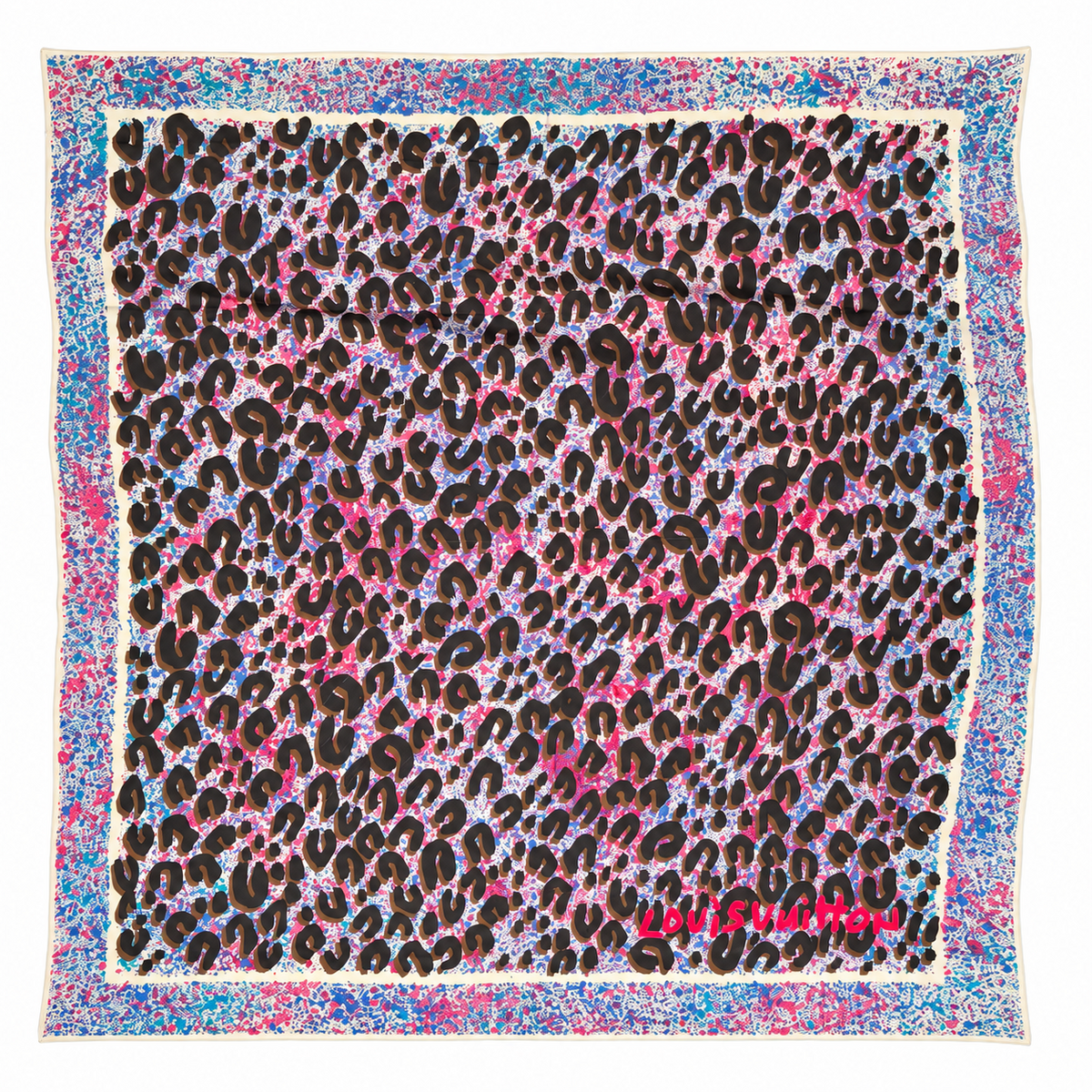 Louis Vuitton Stephen Sprouse Leo Seidenschal – 140 x 140 cm