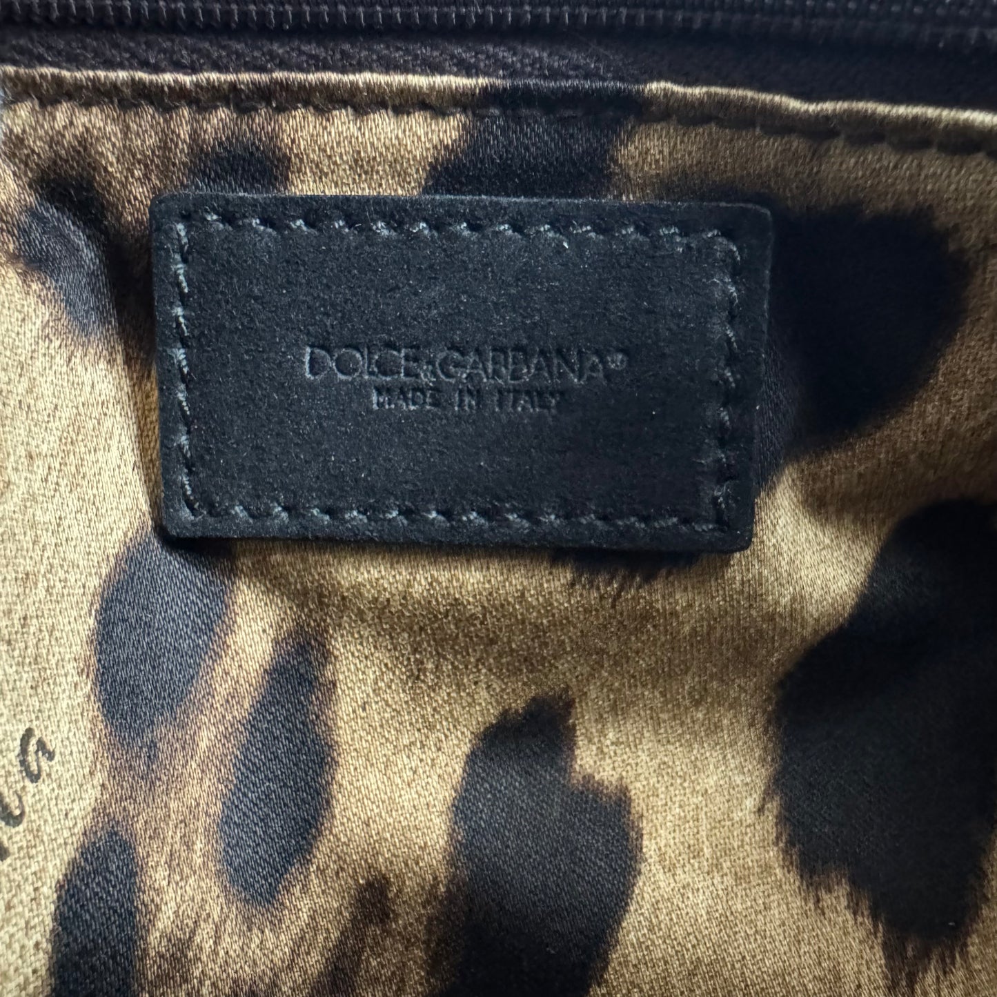 Dolce & Gabbana Vintage Pouch Leo