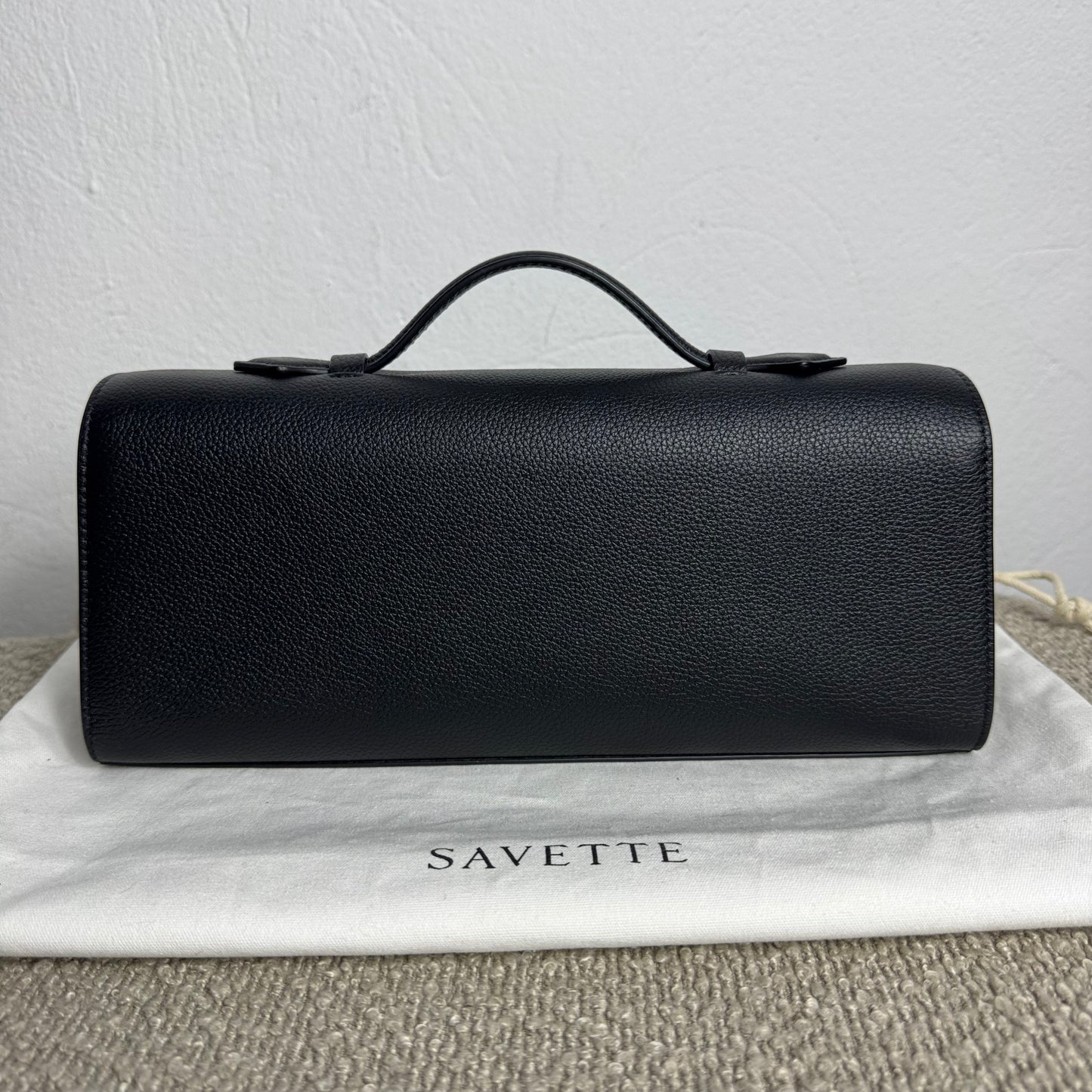 Savette "Symmetry Slim" Pochette Schwarz
