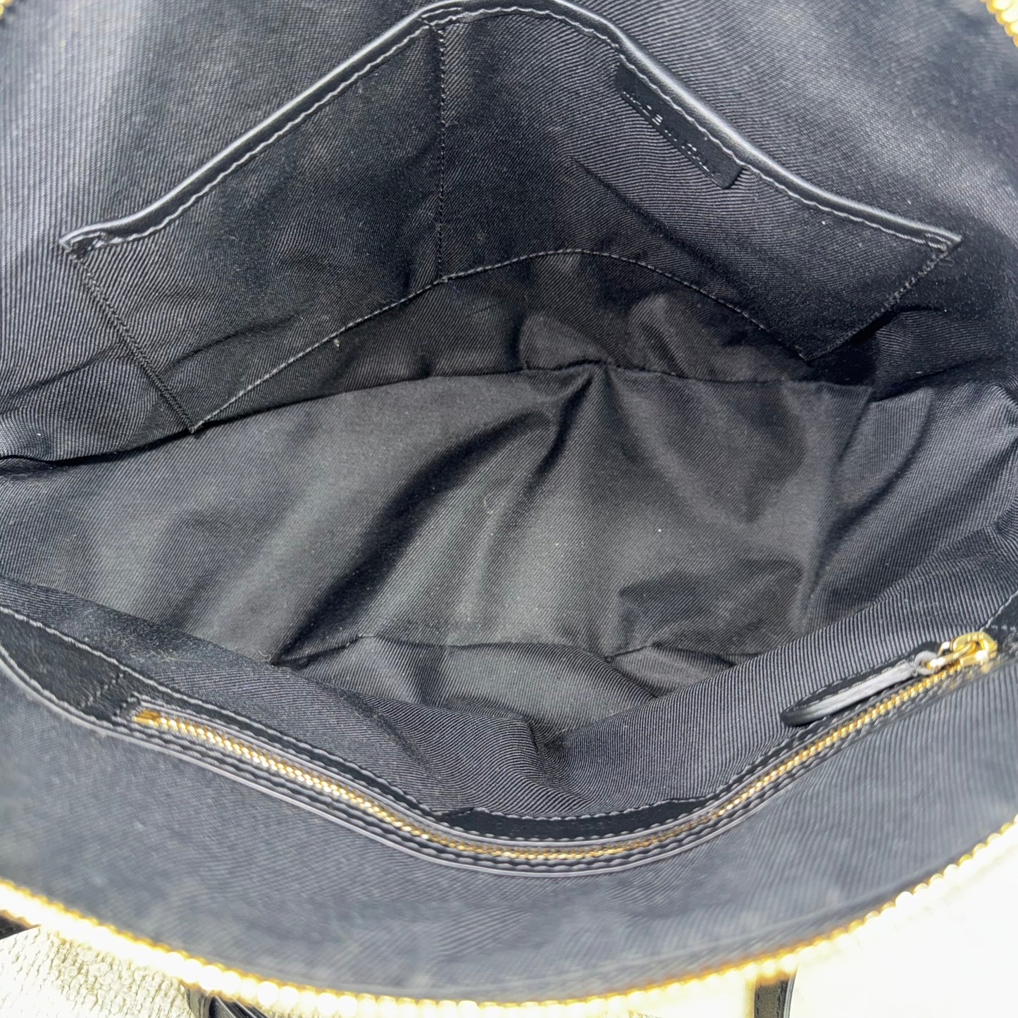 Burberry Orchard House Check Satchel Bag – Leder Schwarz