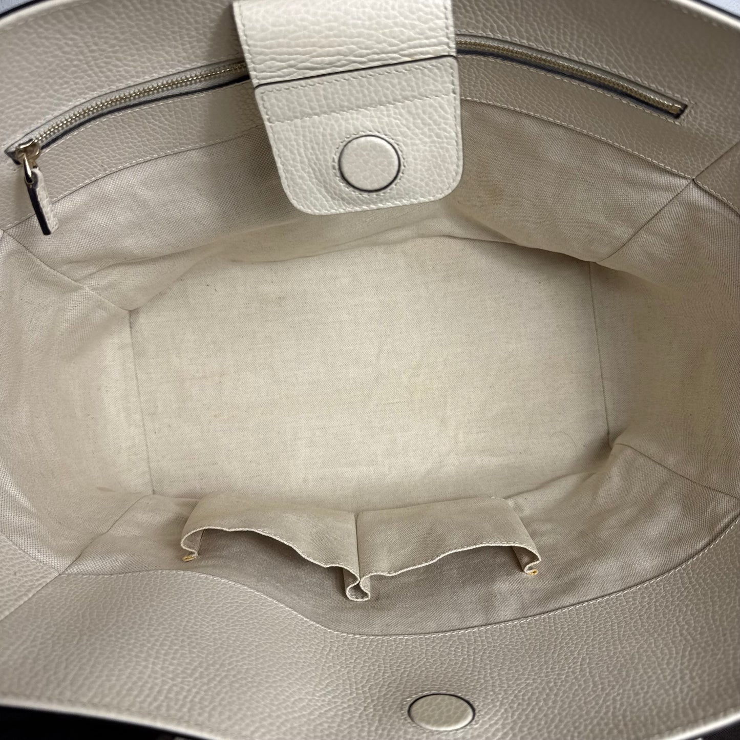 Gucci Swing Medium Tote Beige / Off-White