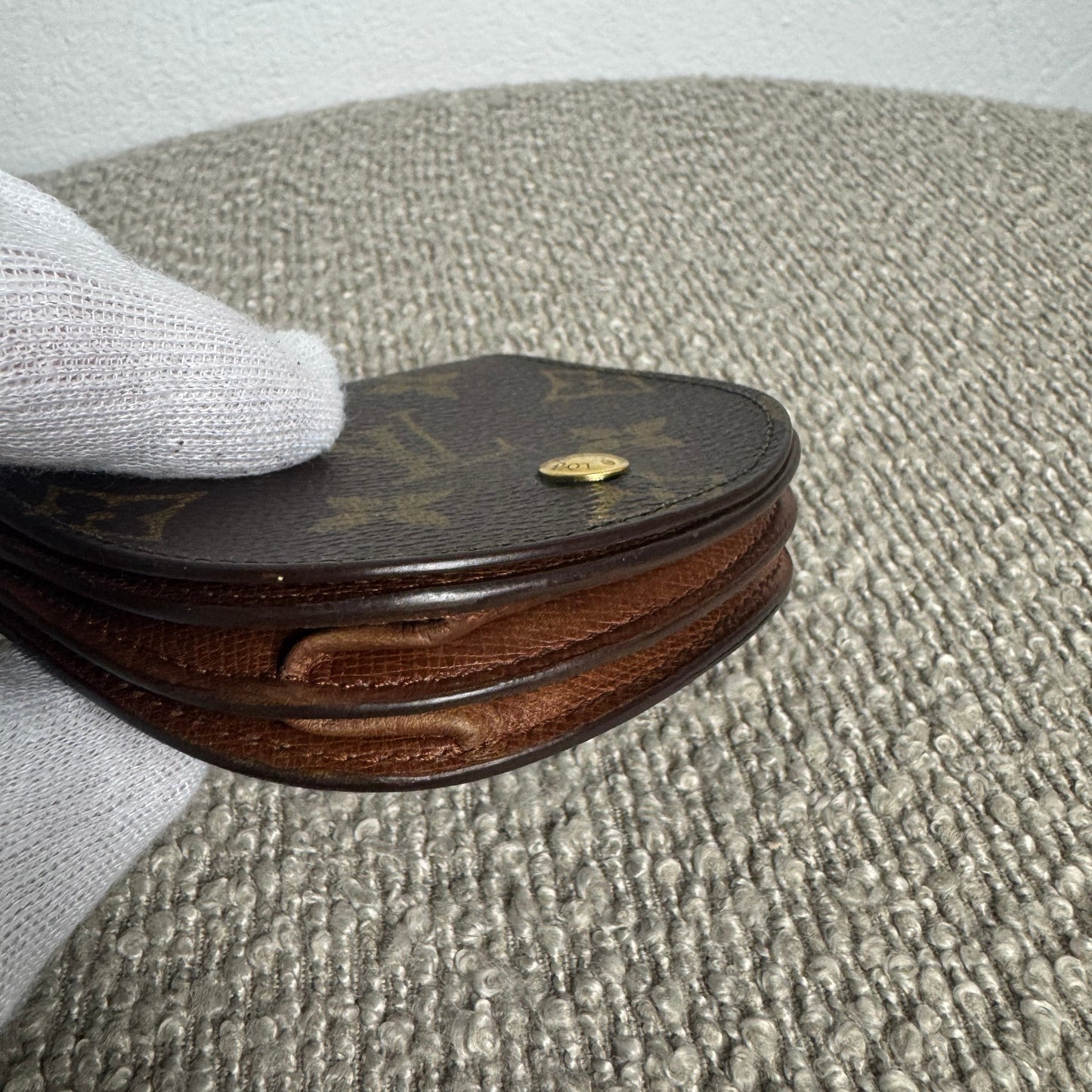 Louis Vuitton Monogramm Geldbeutel Monnaie Gousset