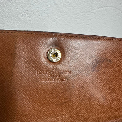 Louis Vuitton Sarah Trifold Geldbeutel – Monogram Canvas (MI874, 1987)