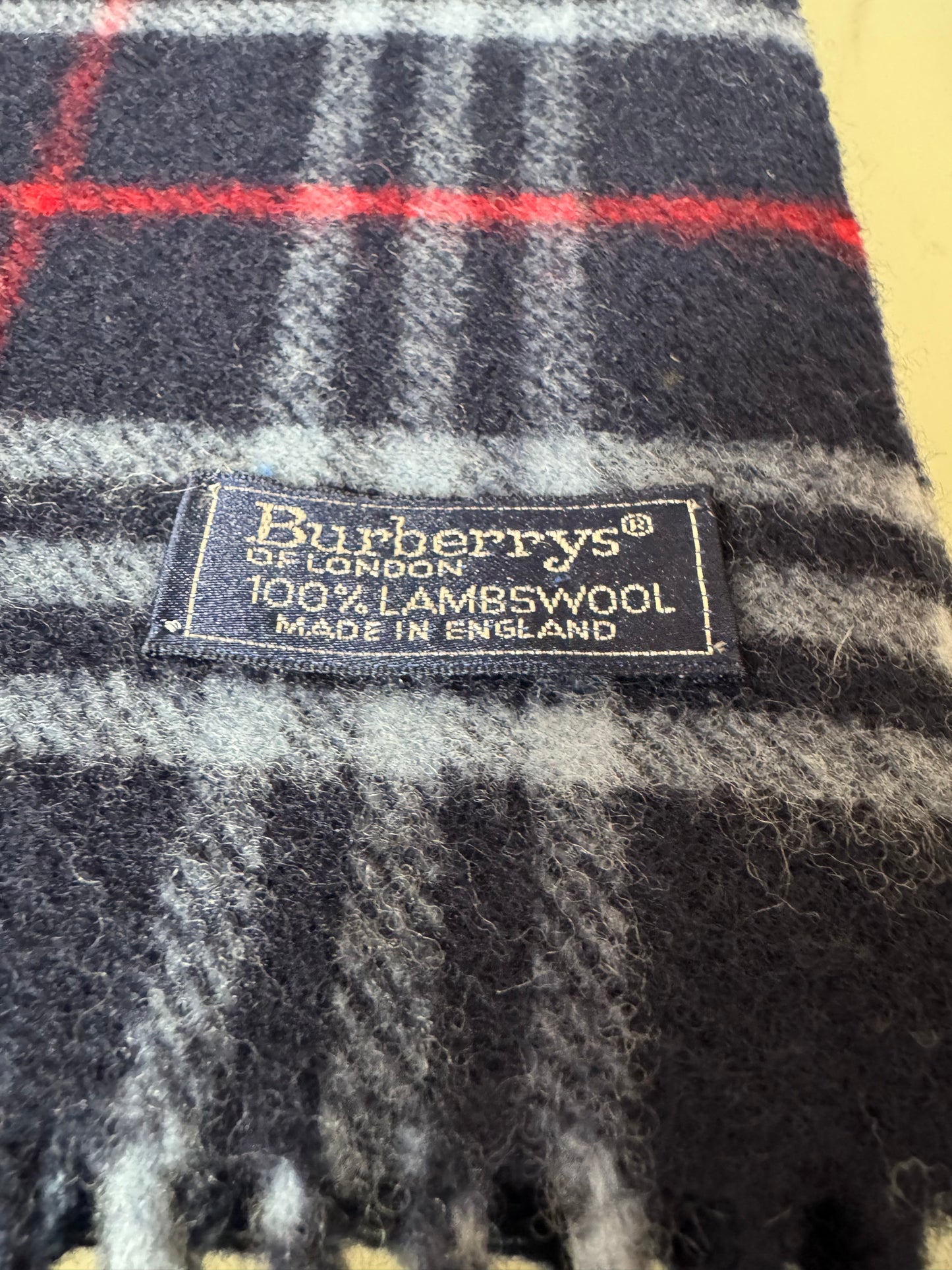 Burberrys Schal – Lammwolle