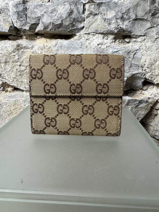 Gucci Vintage GG Canvas Geldbeutel