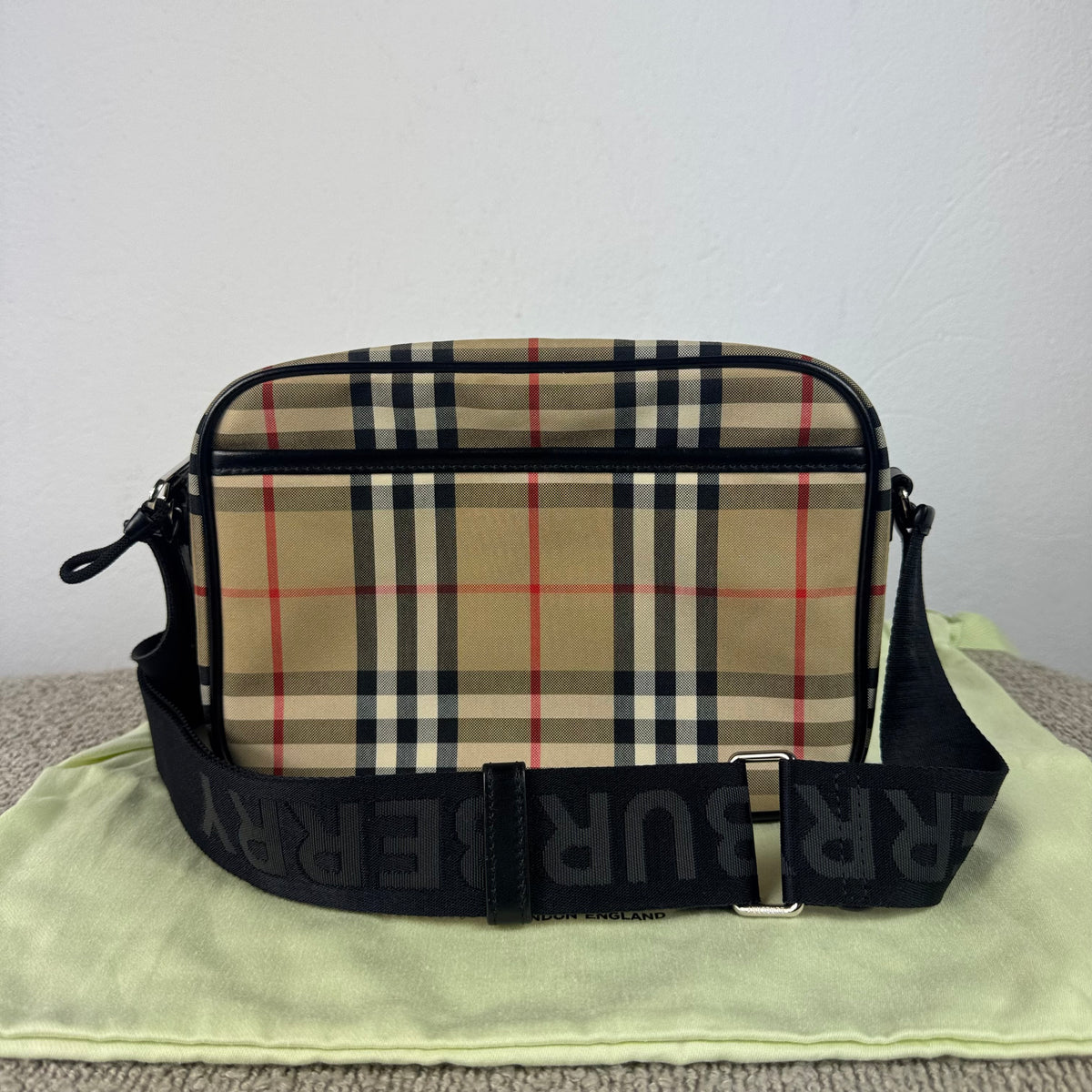 Burberry Paddy Vintage Check Crossbody Bag