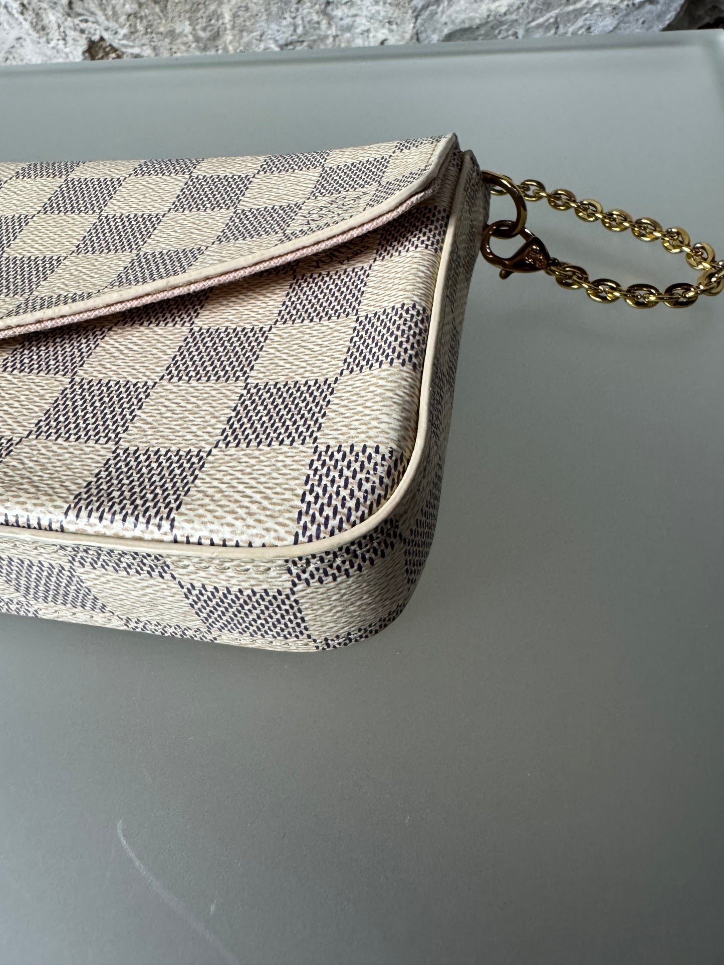 Louis Vuitton Felicie Damier Azur