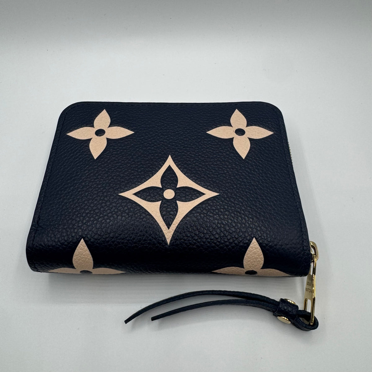 Louis Vuitton Zippy Geldbeutel – Monogram Empreinte Giant – Dunkelblau