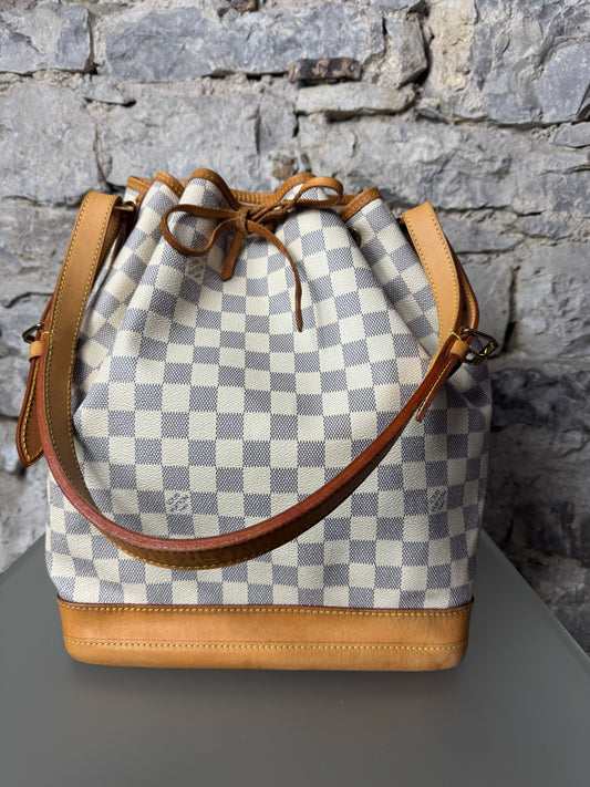 Louis Vuitton Sac Noé Grande – Damier Azur
