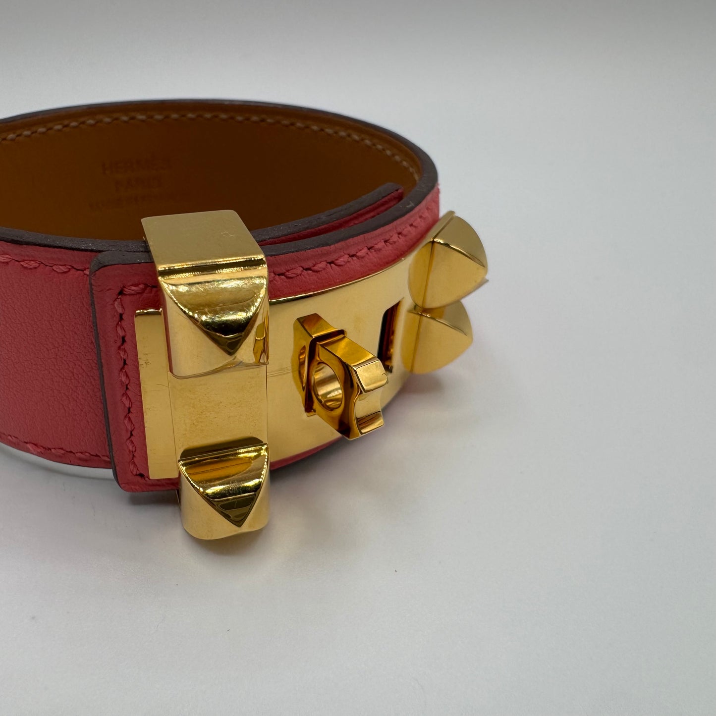 Hermès Collier de Chien 24 Armband Rosa – Limitierte Farbe