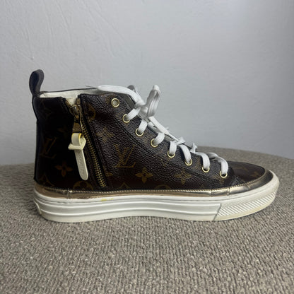 Louis Vuitton Stellar High-Top Sneaker Monogram Canvas – Gr. 39