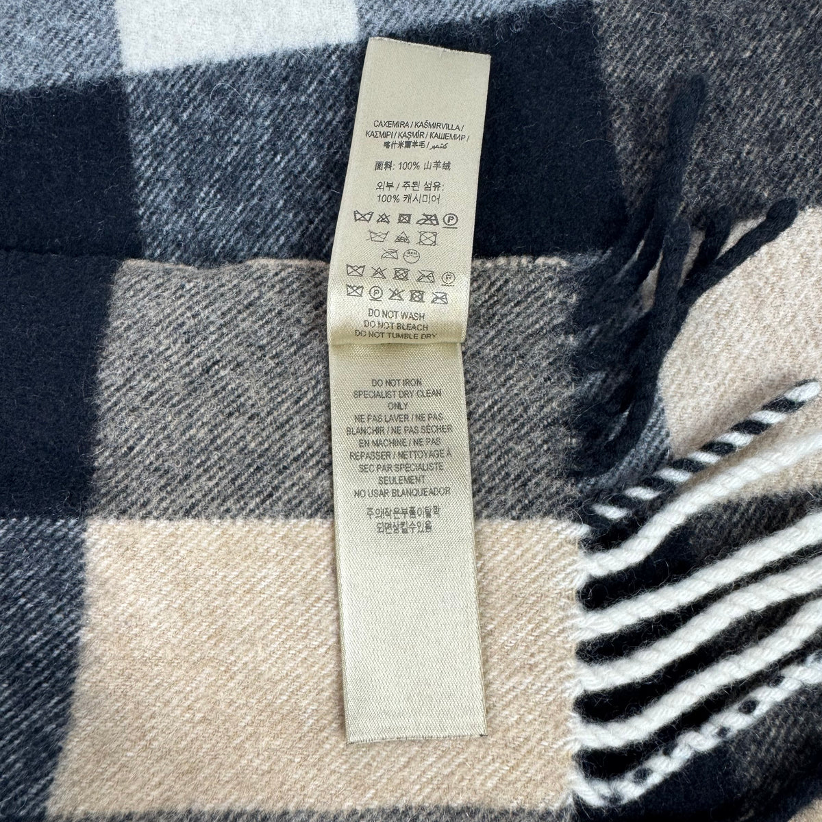 Burberry Kaschmirschal – Classic Check