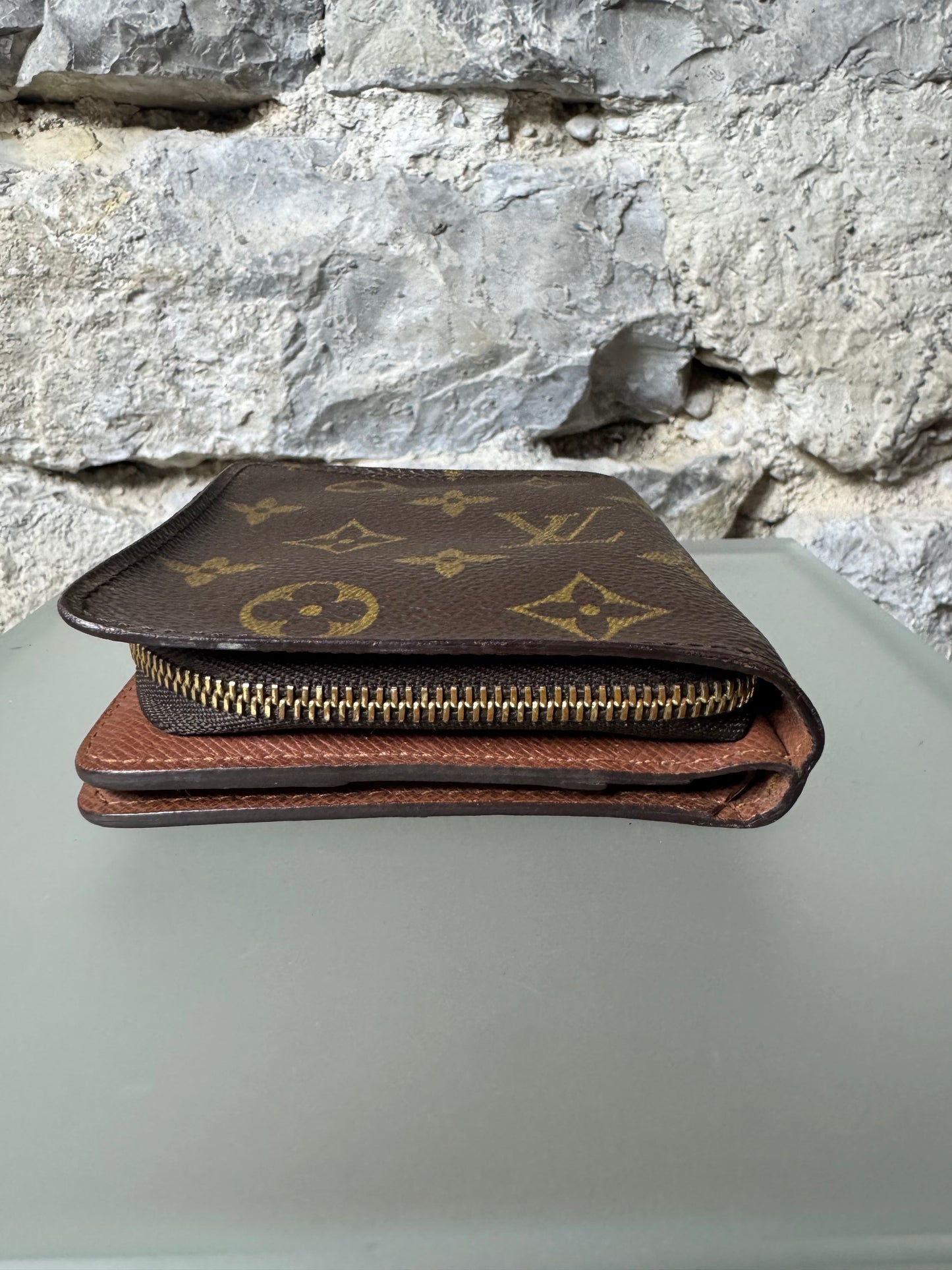 Louis Vuitton Monogram Compact Zip Around Bifold Wallet