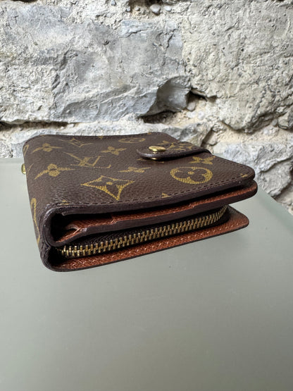 Louis Vuitton Monogram Compact Zip Around Bifold Wallet