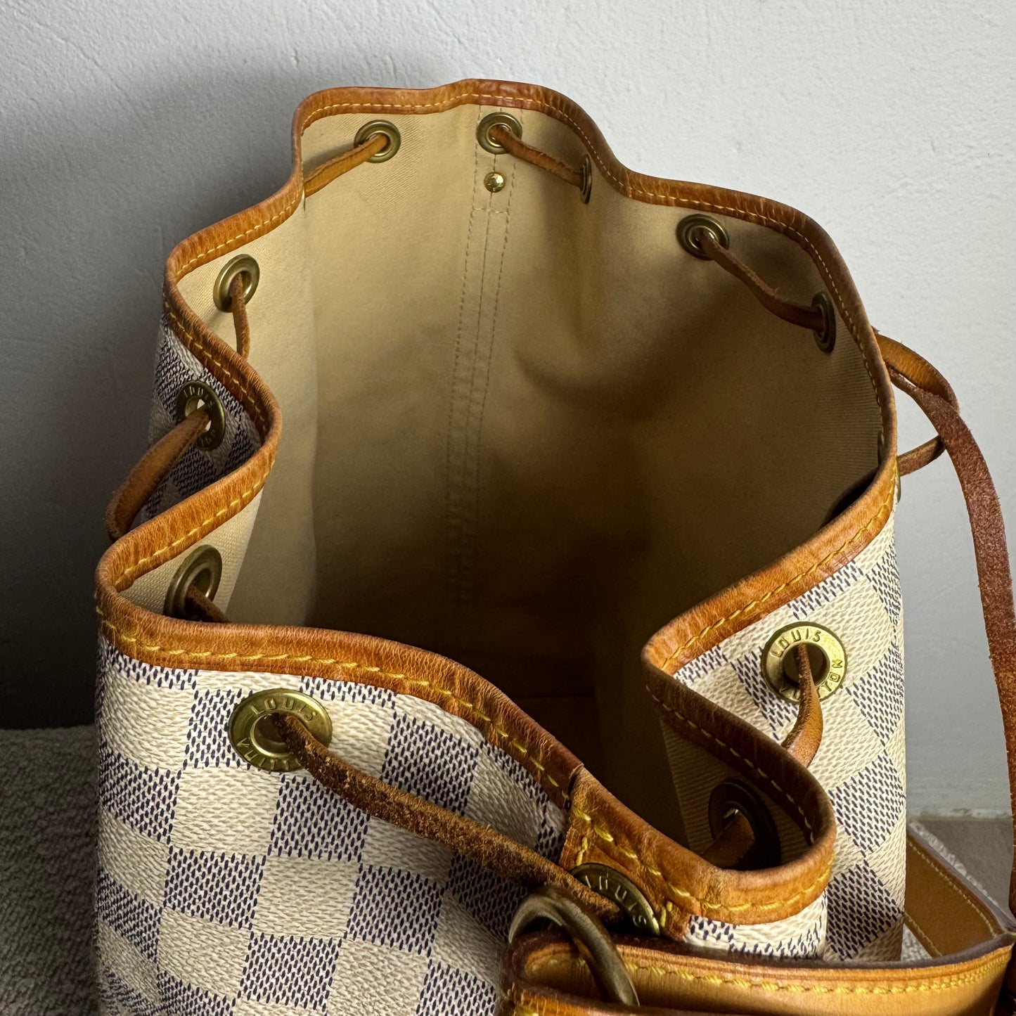Louis Vuitton Sac Noe Grande Damier Azur