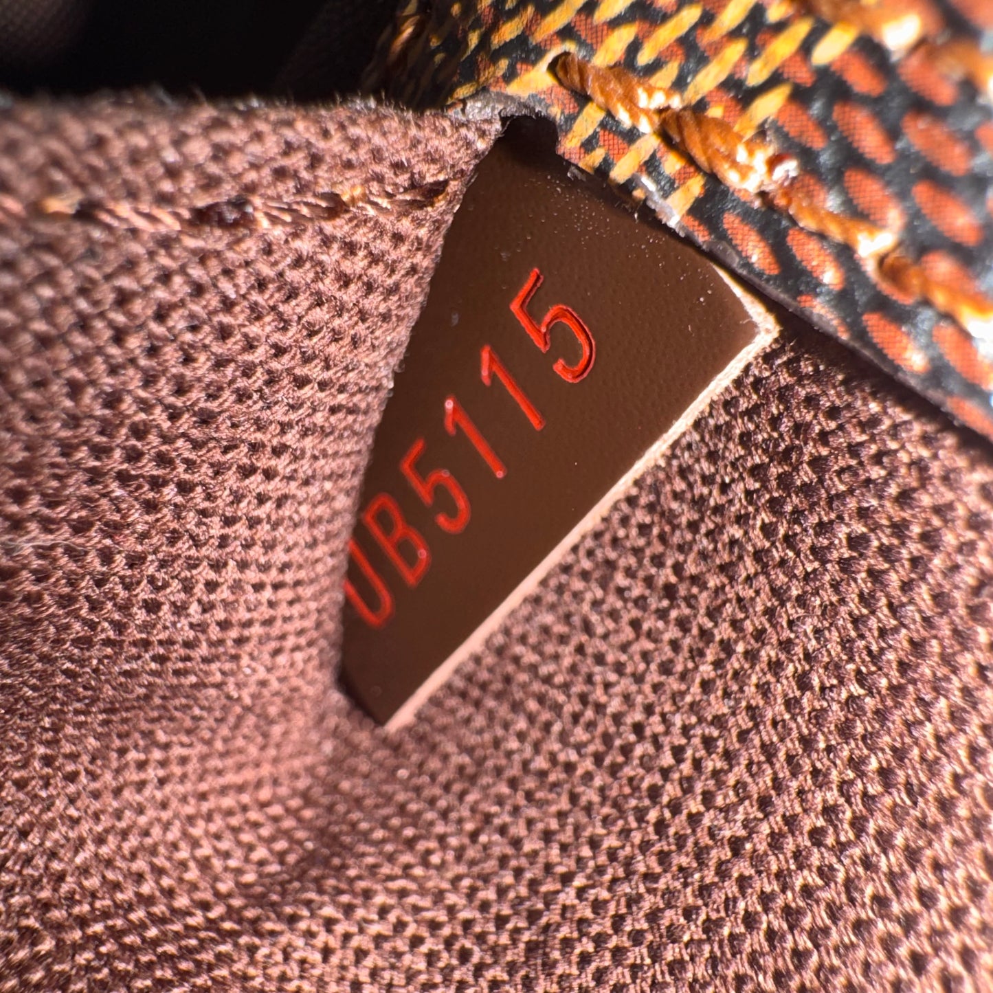 Louis Vuitton Geronimos Damier Ebene Braun