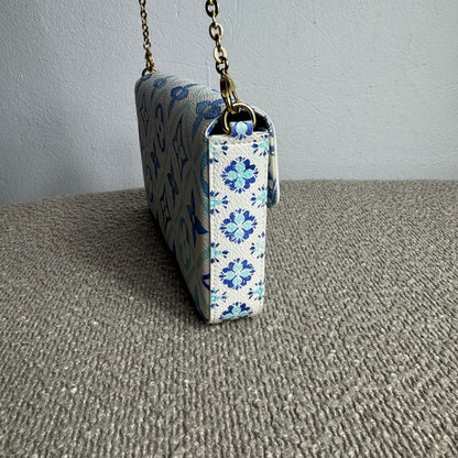 Louis Vuitton Pochette Félicie – Monogram Tile „By The Pool“ Lagoon Blue