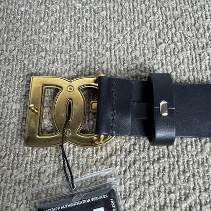 Dolce & Gabbana DG Logo-Gürtel Leder – Gr. 115 cm
