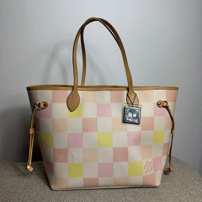 Louis Vuitton Neverfull MM Damier Azur Pastell Limited Edition