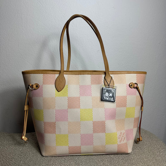 Louis Vuitton Neverfull MM Damier Azur Pastell Limited Edition