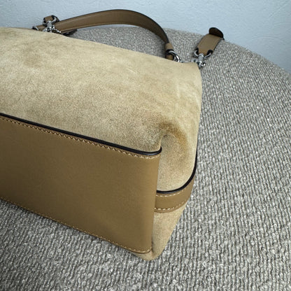 Coach Juliet Schultertasche Wildleder