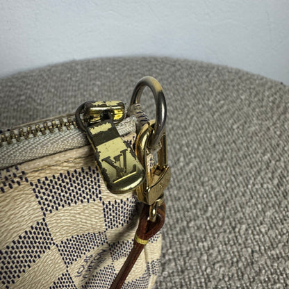Louis Vuitton Pochette Accessoires in Damier Azur Canvas