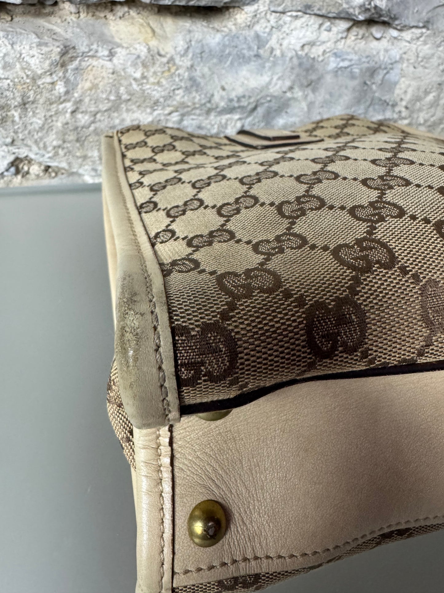 Gucci GG Canvas Beige 110292