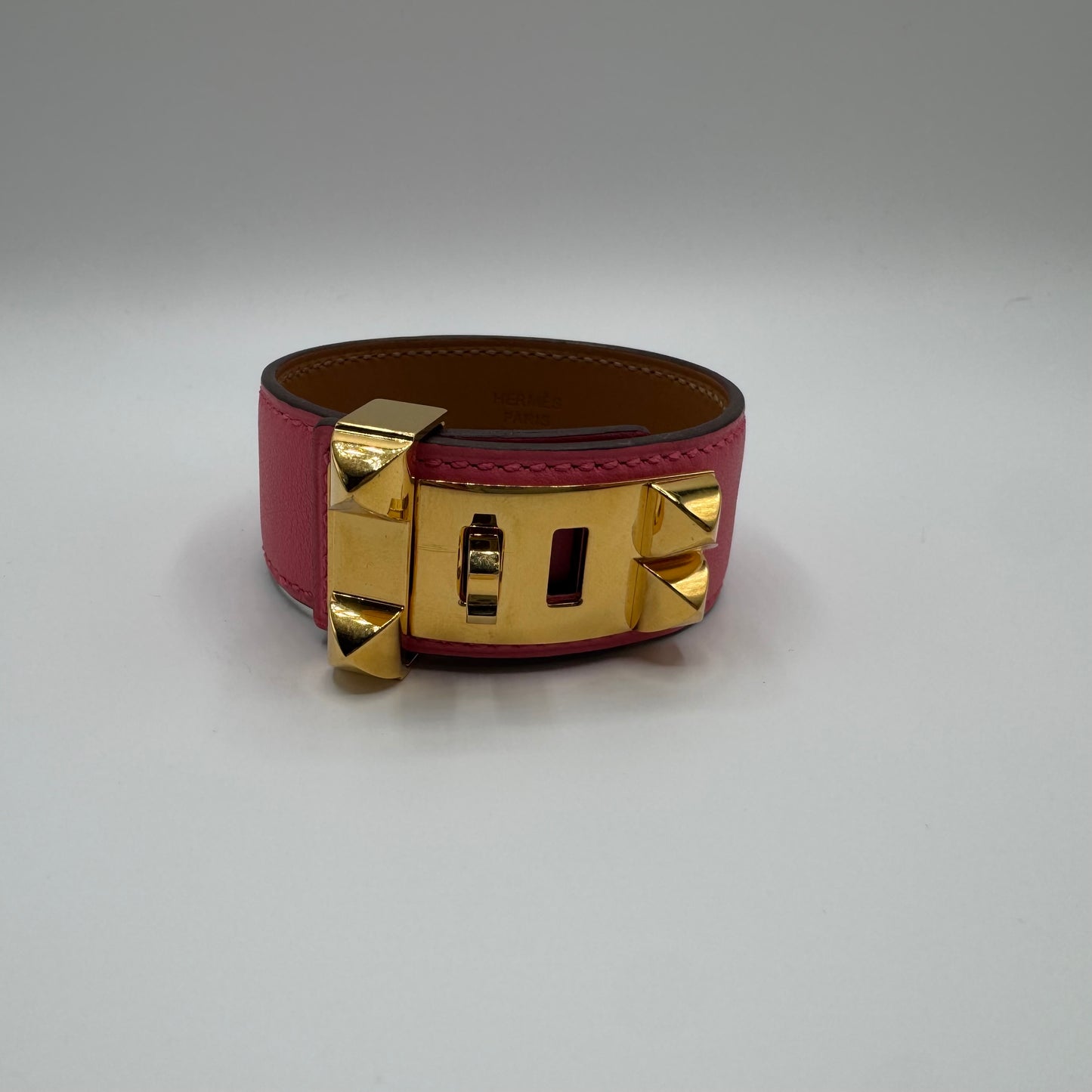 Hermès Collier de Chien 24 Armband Rosa – Limitierte Farbe