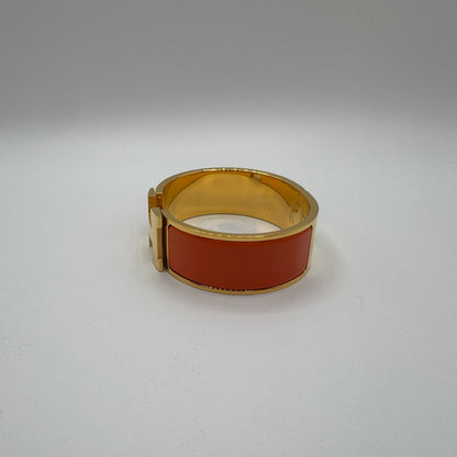 Hermès Clic Clac H GM Gold Orange Limited Edition