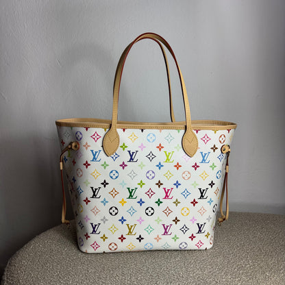 Louis Vuitton x Takashi Murakami Neverfull MM – Monogram Multicolore Re-Edition 2025/2026