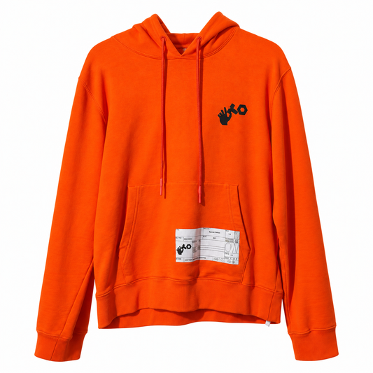 Off-White x Teenage Engineering Hoodie Orange – Limited Edition by Virgil Abloh