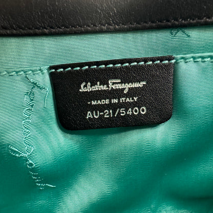 Salvatore Ferragamo Vintage „Vala“ Pochette – Schwarz