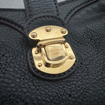 Louis Vuitton Mahina XS Noir Perforated Hobo Bag