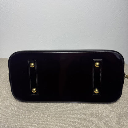 Louis Vuitton Alma MM – Vernis Bordeaux