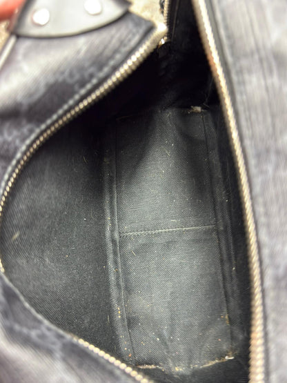 Gucci GG Supreme Soft Koffertasche Schwarz