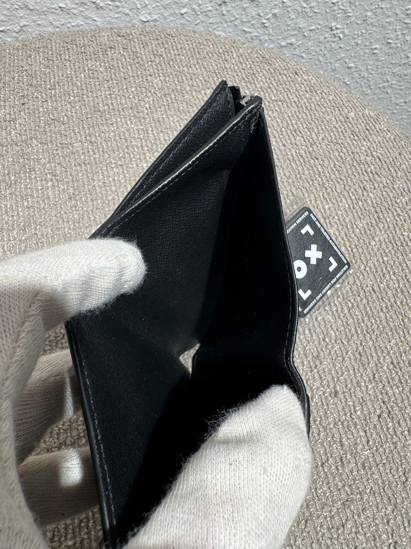 Louis Vuitton Bifold Geldbörse – Damier Graphite