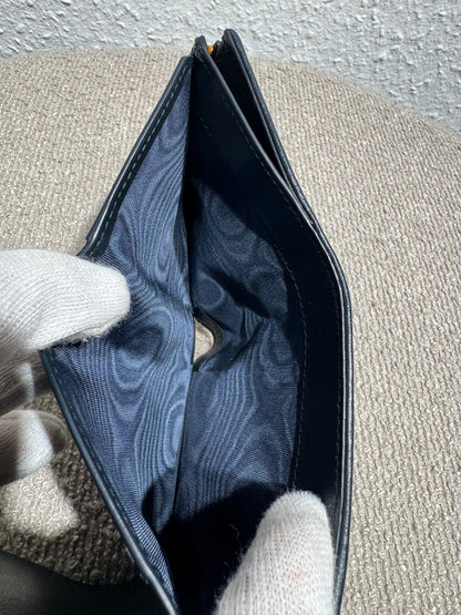 Dior 30 Montaigne Lotus Wallet – Blue Dior Oblique Jacquard