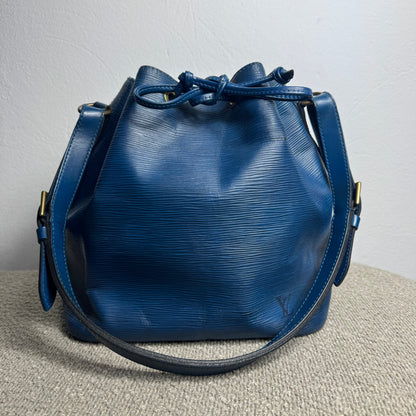 Louis Vuitton Sac Noé Petit – Cuir Épi Bleu