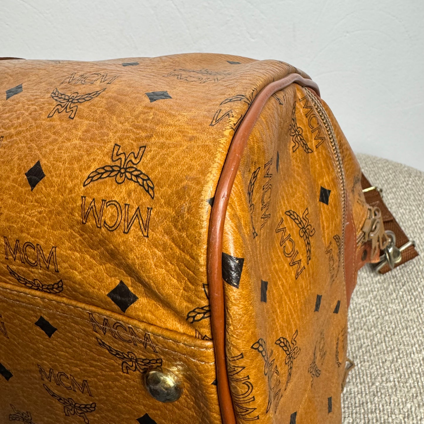MCM Travel Bag – Visetos Vintage – Handmade in West Germany