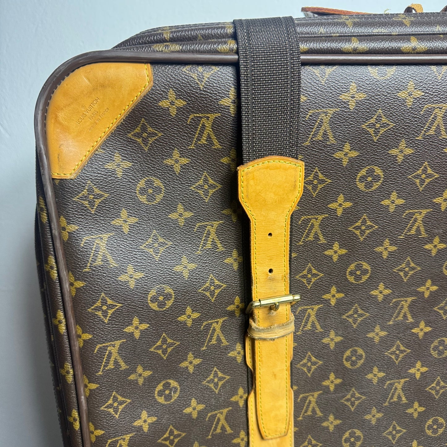 Louis Vuitton Stratos 70 Koffer Trunk Monogram Vintage