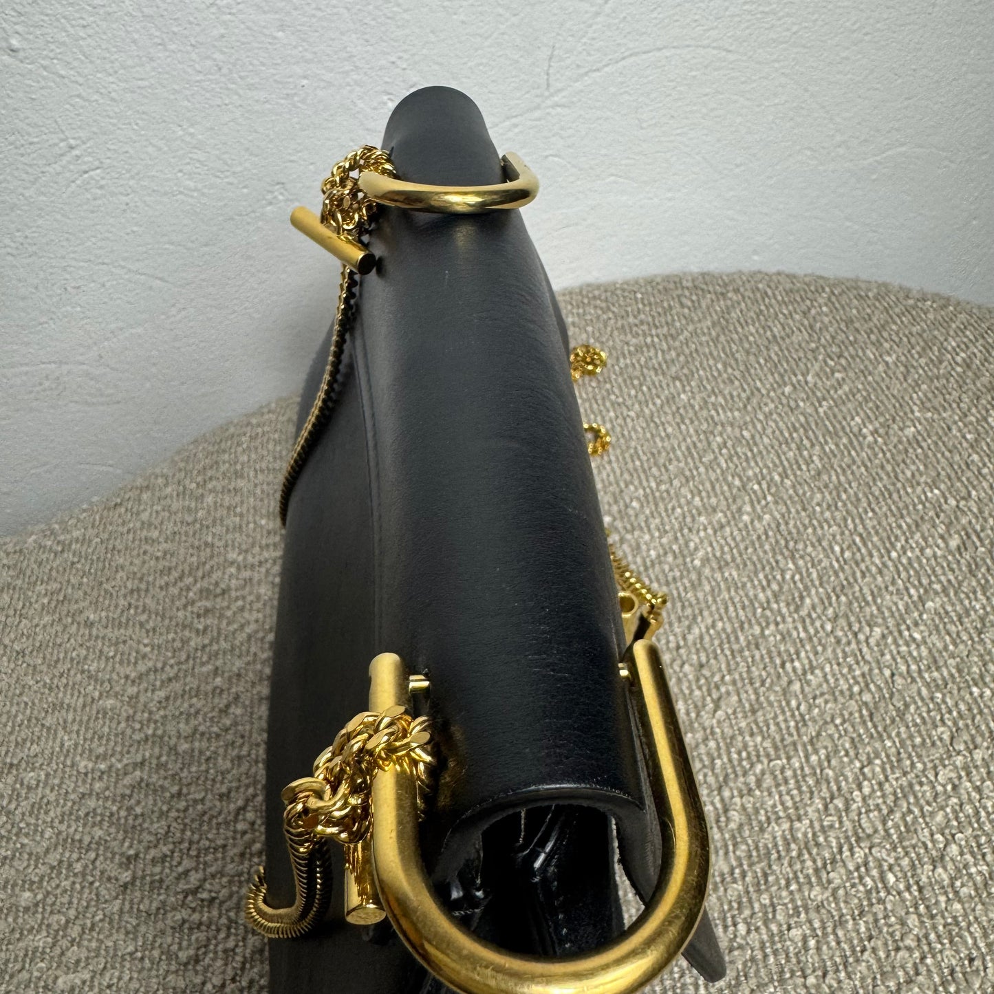 Sac porté épaule moyen Chloé Drew noir
