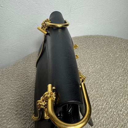 Sac porté épaule moyen Chloé Drew noir