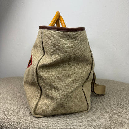 Dolce & Gabbana Milano Tote Bag mit Schulterriemen – Beige