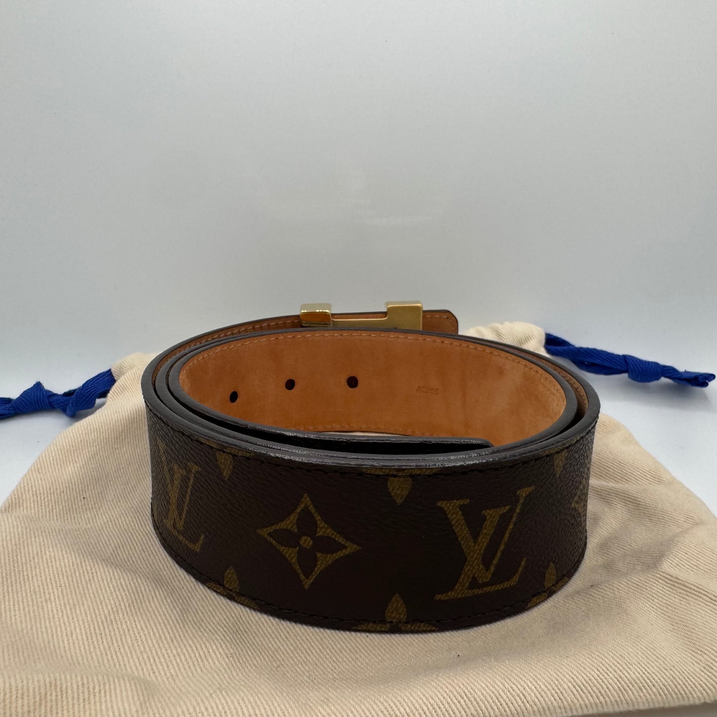 Louis Vuitton Initiales 34 mm Gürtel Monogram – Gr. 85