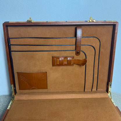 MCM Vintage Koffer Mini – Visetos Cognac