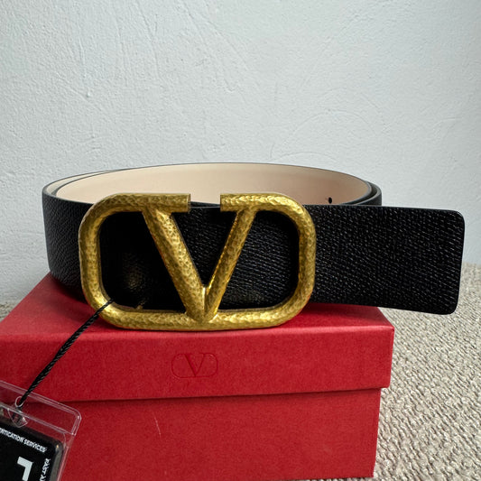 Valentino Garavani VLogo Signature Wendegürtel – Gr. 100/40