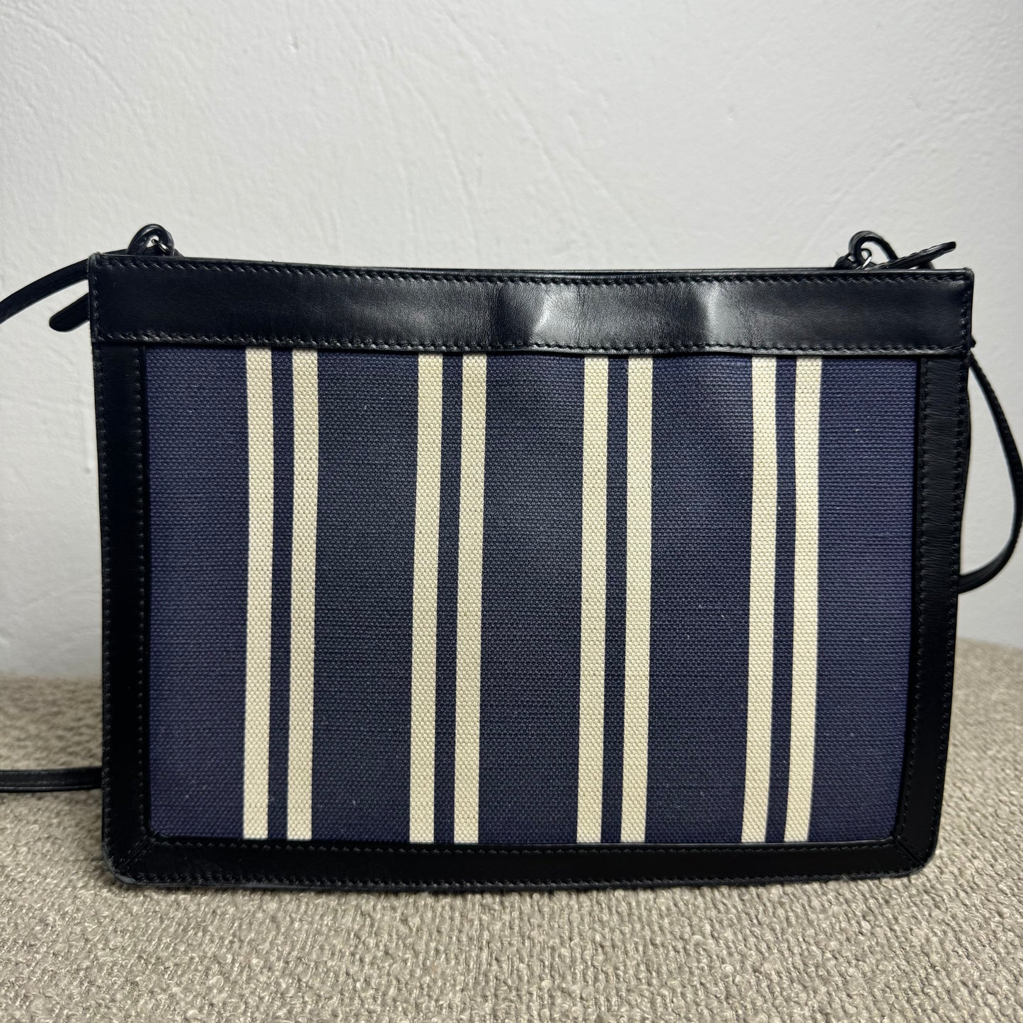 Balenciaga Navy Pochette / Crossbody Bag